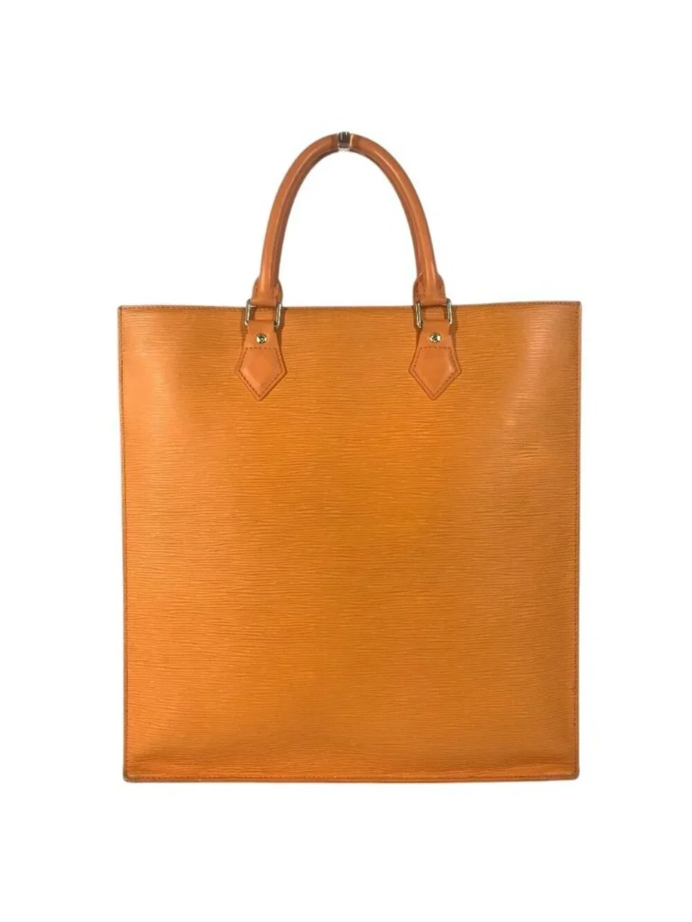Louis Vuitton Tote Sac Plat GM Epi Leather Mandarin Orange